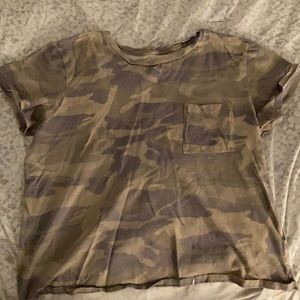 camouflage t-shirt